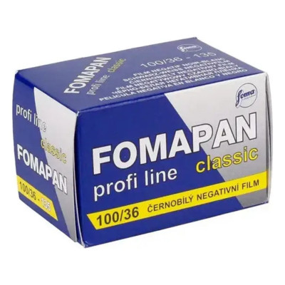 Фотопленка Fomapan 100 – пленка 100 ISO 35 мм