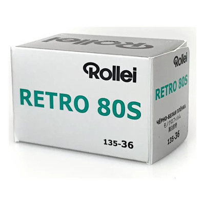 Фотопленка Rollei RETRO 80s – пленка 80 ISO 35 мм